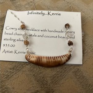Infinitely…Kerrie Cowry Shell Necklace